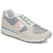 Boutique officielleLe Coq Sportif Eclat Femme Geo Jacquard Crème / Rose Chaussures Baskets Basses